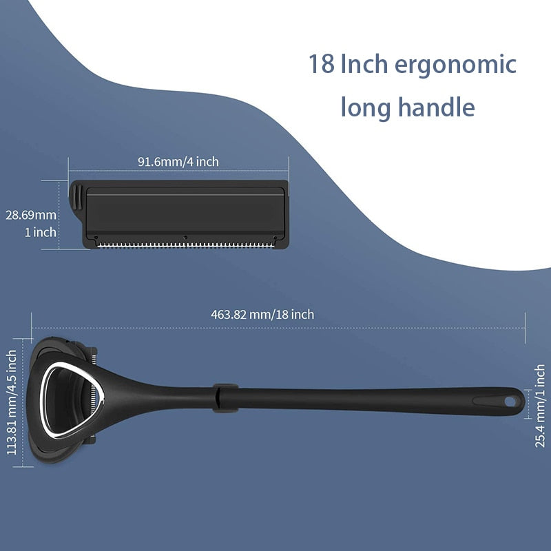 Back Hair Shavers: Trimmer For Back Hair
