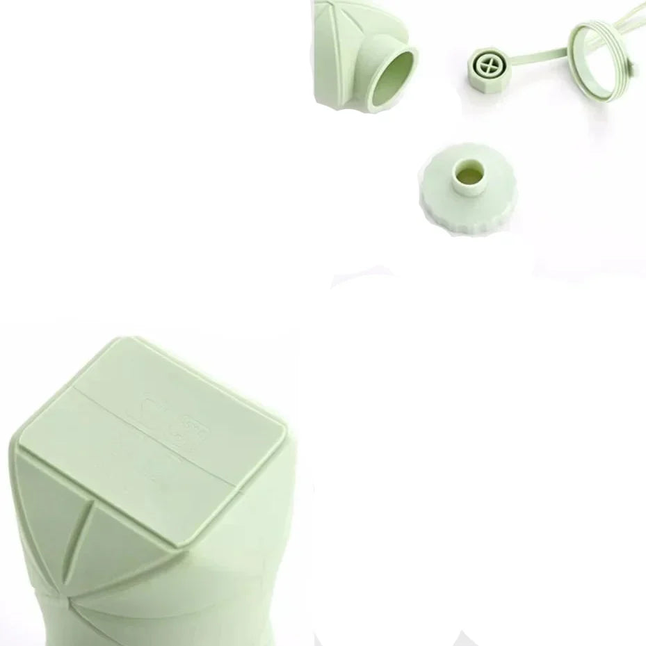 600ml Folding Silicone Water Bottle Built for Life on the Move