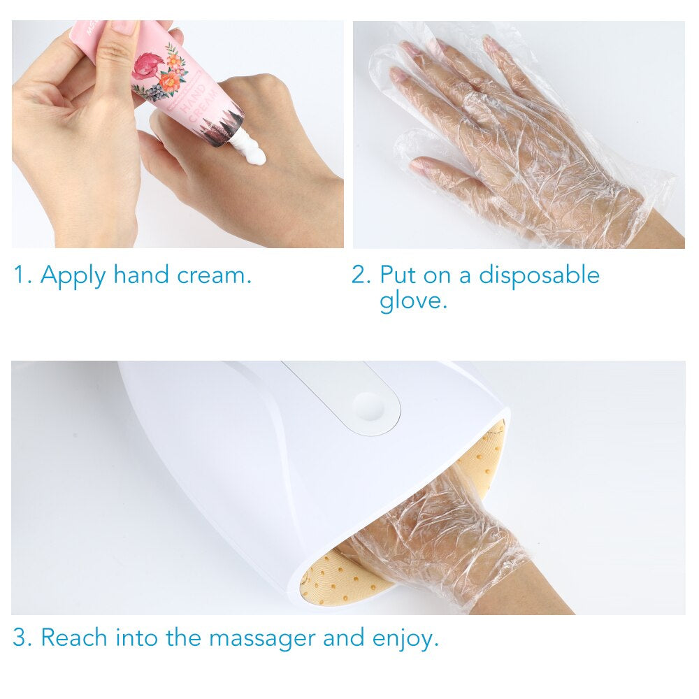 Hand Massager : Hand Pain Relieve Electric Massager With Heat And Compression 3 Levels