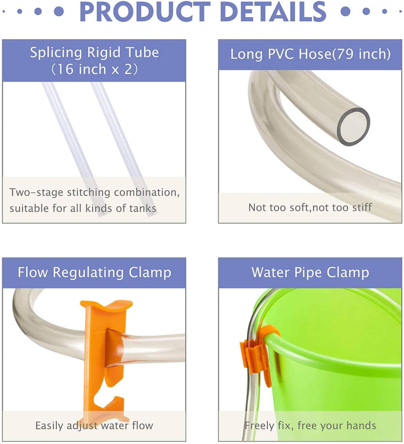 Aquarium Vacuum Gravel Cleaner : Fish Tank Pump Cleaner - SKINMOZ MARKET
