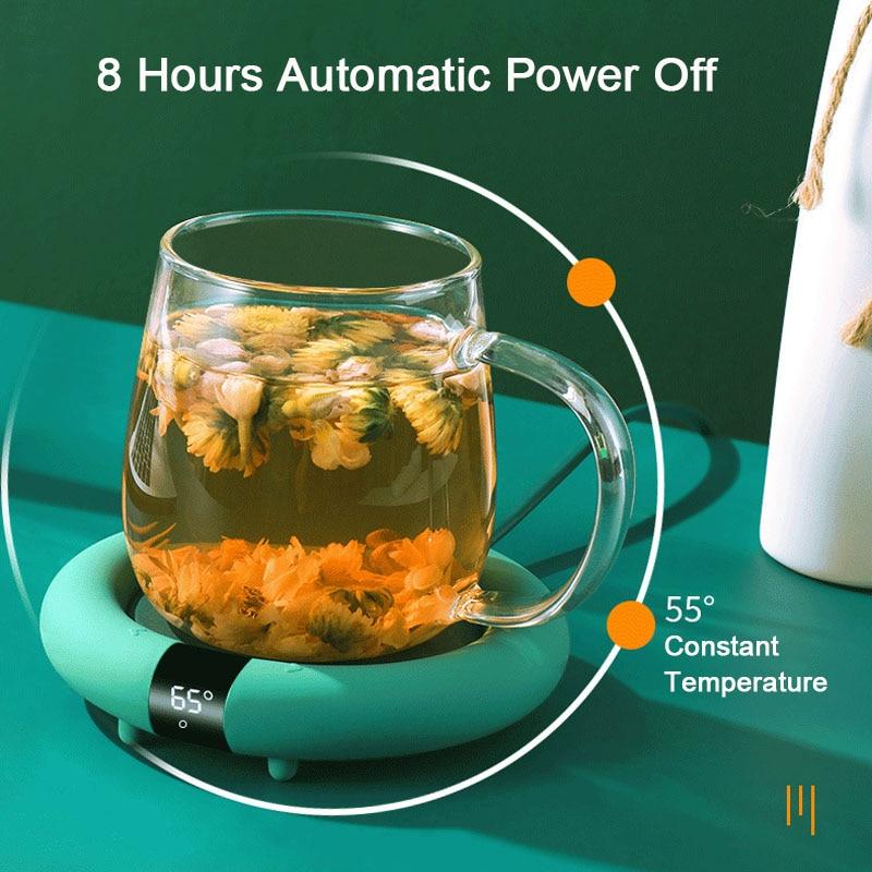 Electric Warmer Plate - Smart Mug Warmer Coffee Cup For Desk - SKINMOZ MARKET