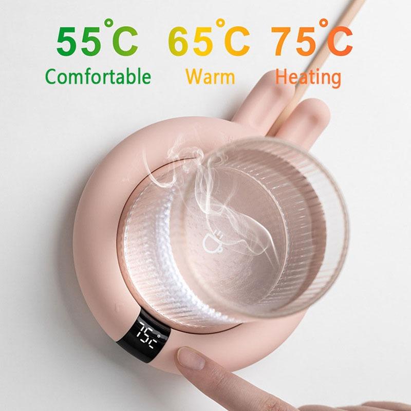 Electric Warmer Plate - Smart Mug Warmer Coffee Cup For Desk - SKINMOZ MARKET