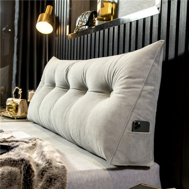 Wedge Pillow Large Headboard Pillow - Bed Wedge Cushioned Pillow