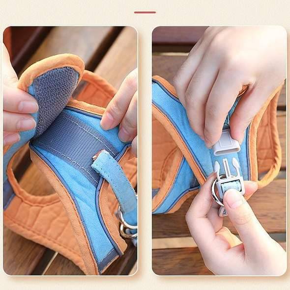 Cat Vest Harness and Leash Set - Escape Proof For Outdoor Walking - SKINMOZ MARKET
