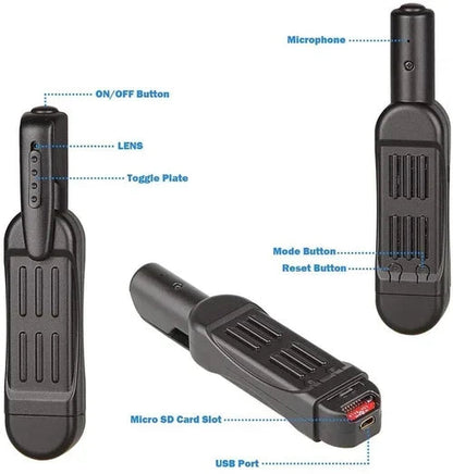 Pen Small Camera: Camera Video And Audio Recording HD 1080P