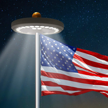 Flagpole Light Solar Powered : Led Flagpole Light - SKINMOZ MARKET