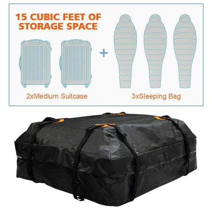 Car Roof Top Carriers For Rack Cargo Waterproof Bag Storage - SKINMOZ MARKET