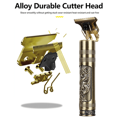 Hair Trimmer Electric Clipper: Hair Cutter Barber Shaver For Men - SKINMOZ MARKET