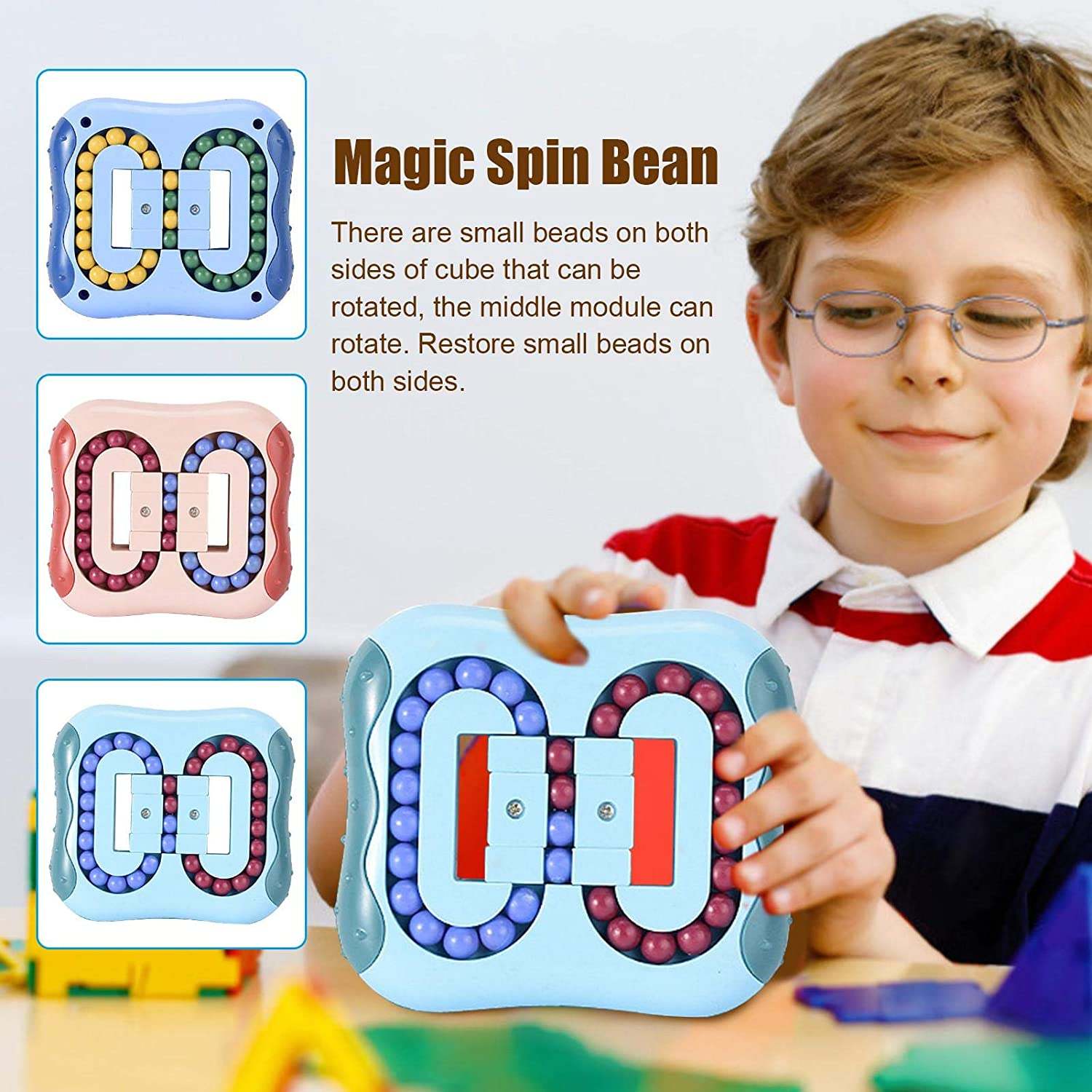 Rotating Magic Bean Toy - SKINMOZ MARKET