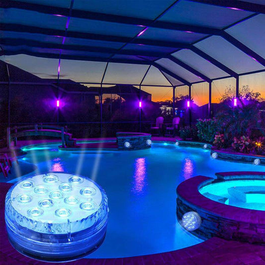 Led Lighting Pool Underwater : Submersible Led Waterproof For Inside Pool - SKINMOZ MARKET