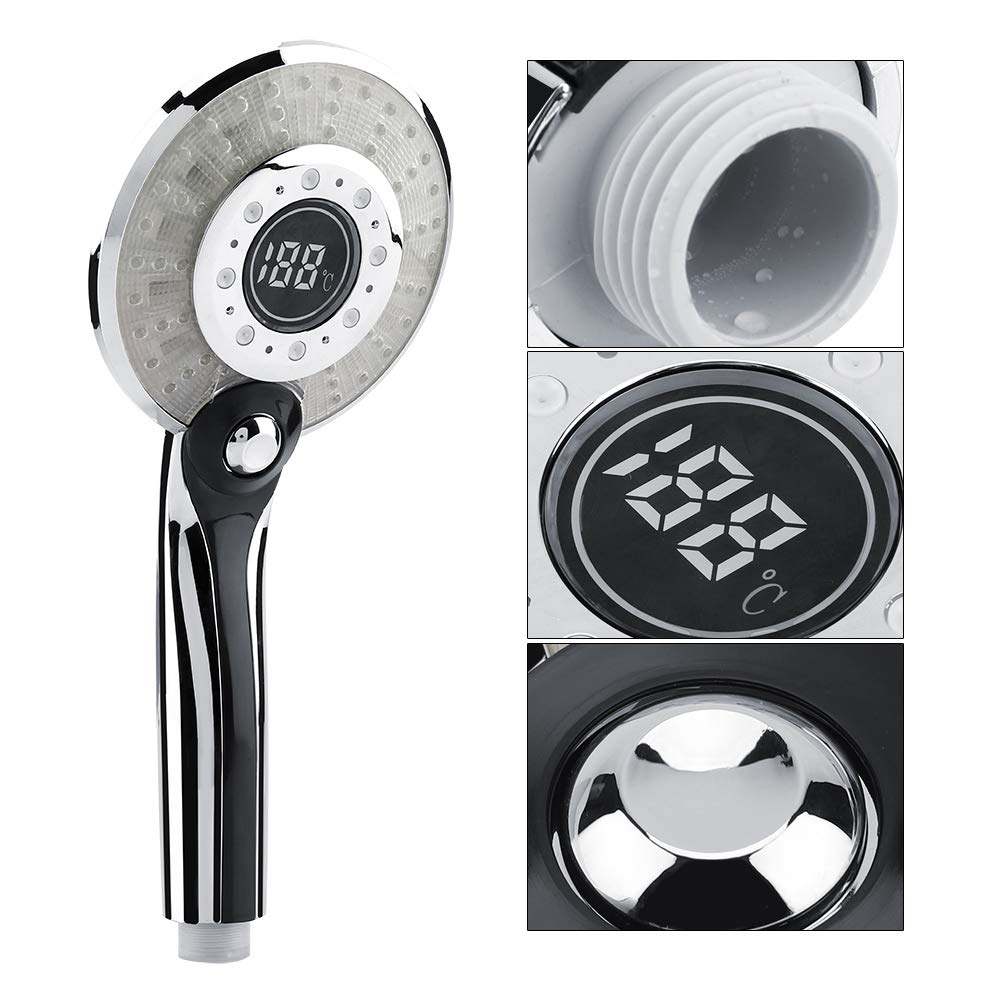 LED Shower Head: Color Shower Head Digital Display