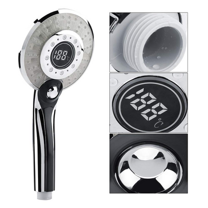 LED Shower Head: Color Shower Head Digital Display