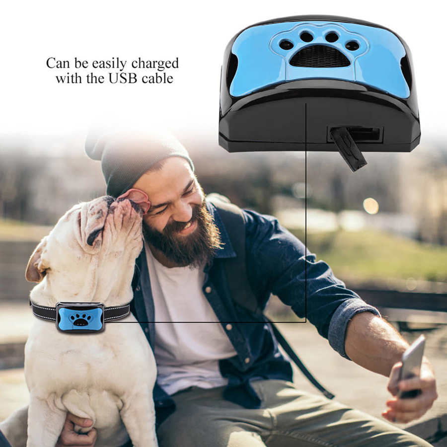 Dog Bark Control Collar : Anti Barking Device, No Shock Humane - SKINMOZ MARKET