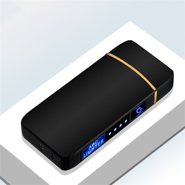 Rechargeable Lighter : Electric Metal Portable Lighter USB - SKINMOZ MARKET