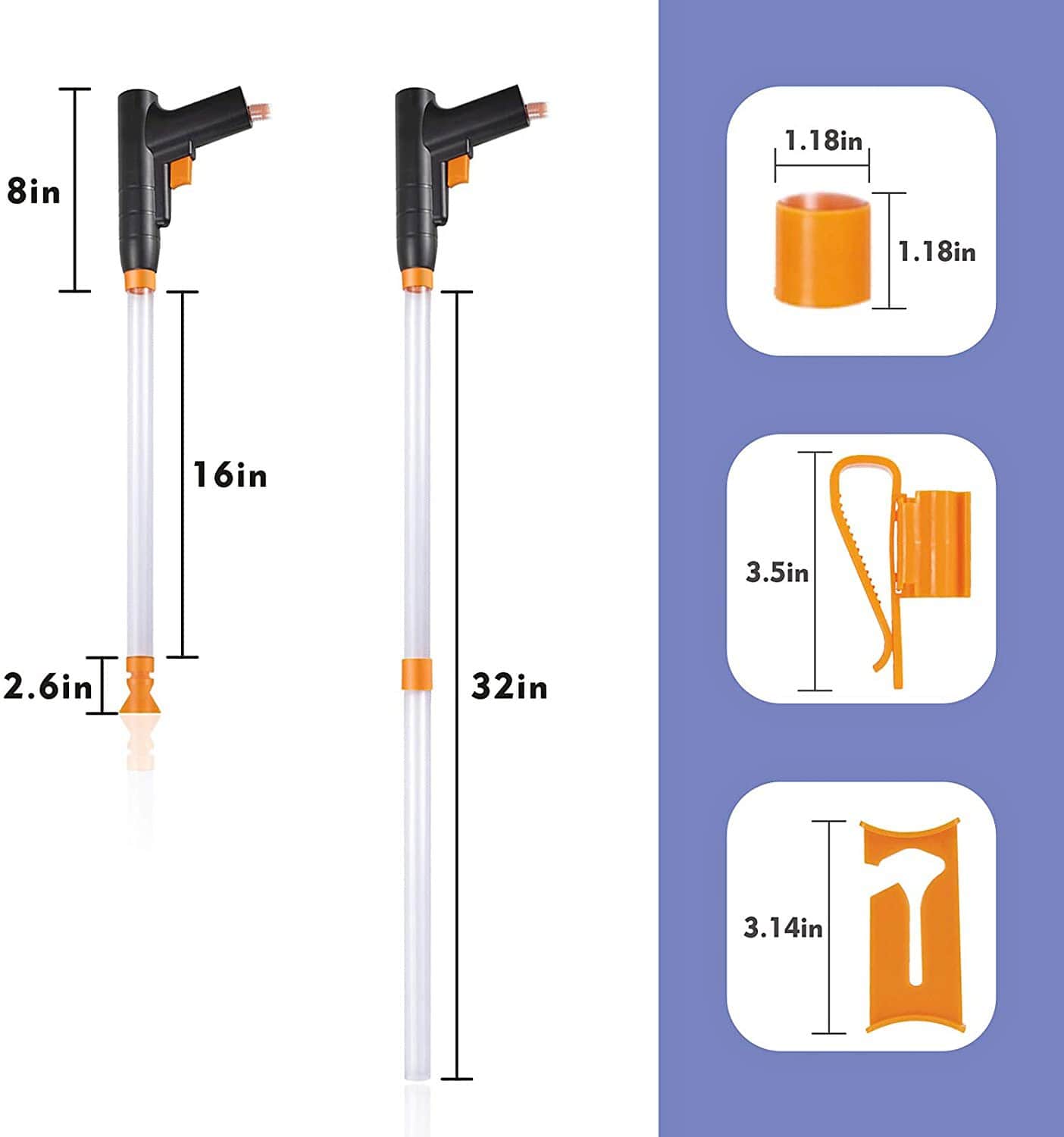 Aquarium Vacuum Gravel Cleaner : Fish Tank Pump Cleaner - SKINMOZ MARKET
