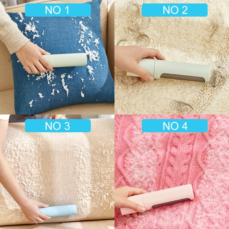 Pet Hair Remover Roller Brush For Clothes: Dog Hair and Lint Remover For Furniture - SKINMOZ MARKET