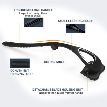 Back Hair Shavers: Trimmer For Back Hair