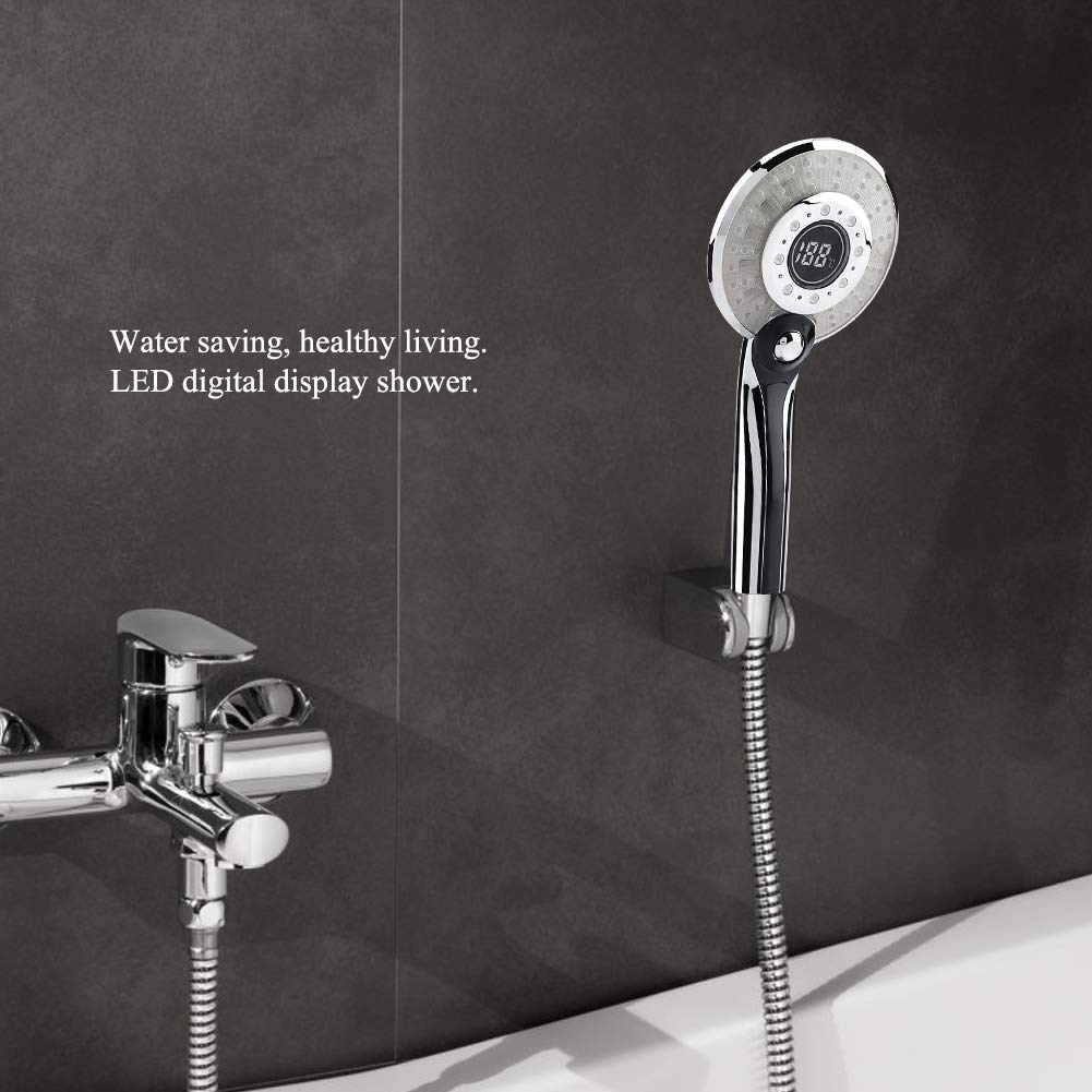 LED Shower Head: Color Shower Head Digital Display