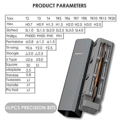 Precision Screwdriver Set : Electronics Micro Screwdriver - SKINMOZ MARKET
