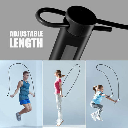 Smart Jump Rope With Calorie Counter For Cardio Training Exercise - SKINMOZ MARKET