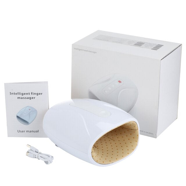 Hand Massager : Hand Pain Relieve Electric Massager With Heat And Compression 3 Levels