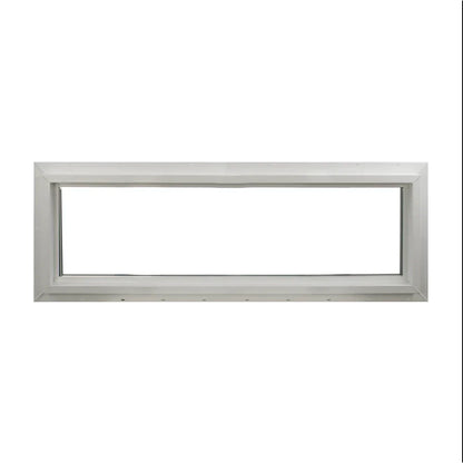 Double Pane Transom Window 48" x 12", Florida Approve Vinyl Argon Gas Low E DP50