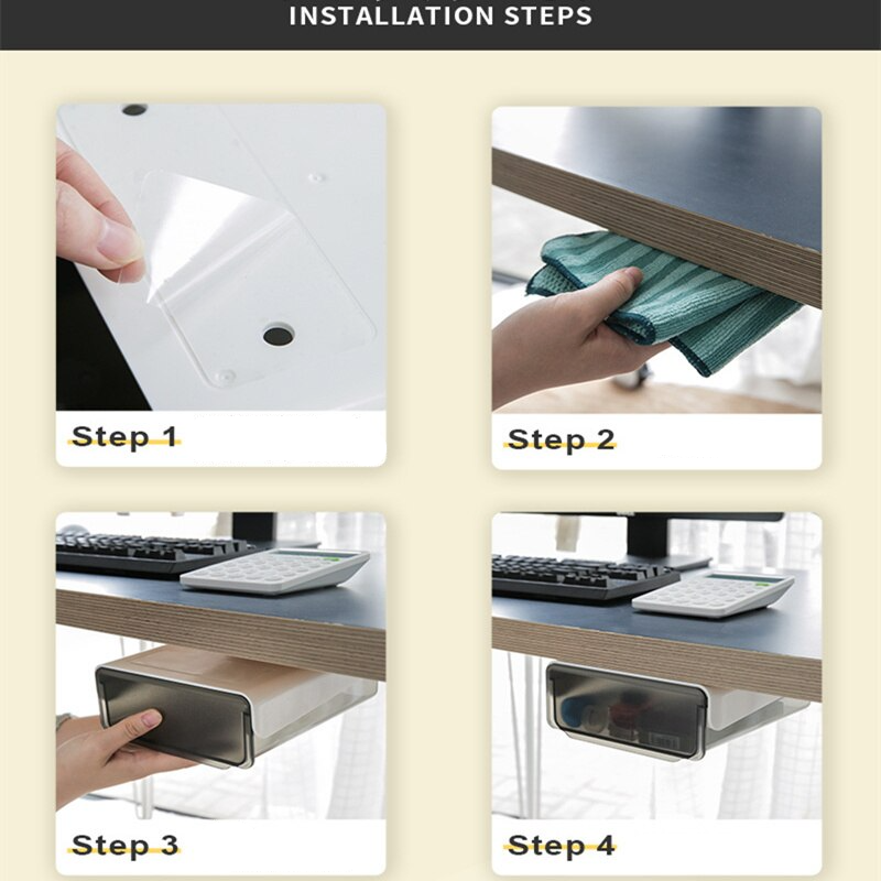 Under Desk Storage Drawer