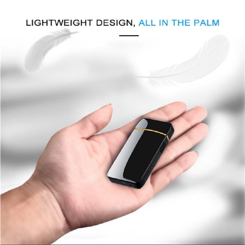 Rechargeable Lighter : Electric Metal Portable Lighter USB - SKINMOZ MARKET