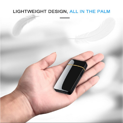 Rechargeable Lighter : Electric Metal Portable Lighter USB - SKINMOZ MARKET