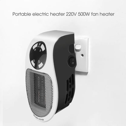 Electric Heater For Home : Portable Small Space Heater 500W For Large Room - SKINMOZ MARKET