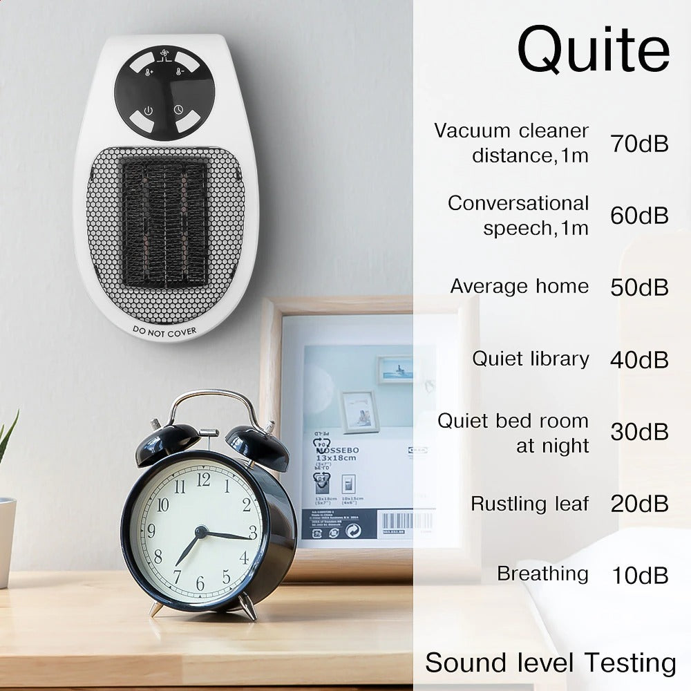 Electric Heater For Home : Portable Small Space Heater 500W For Large Room - SKINMOZ MARKET
