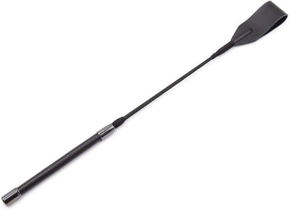 Real Riding Crop with Genuine Leather English Top 18"