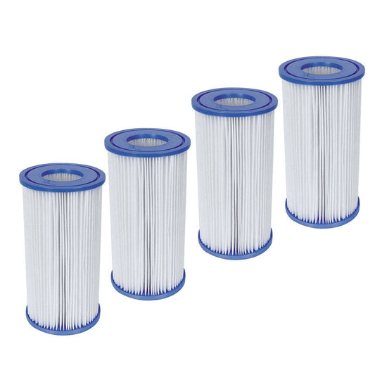 Type A Easy Set Above Ground Pool Replacement Filter Cartridge (4 Pack) - SKINMOZ MARKET
