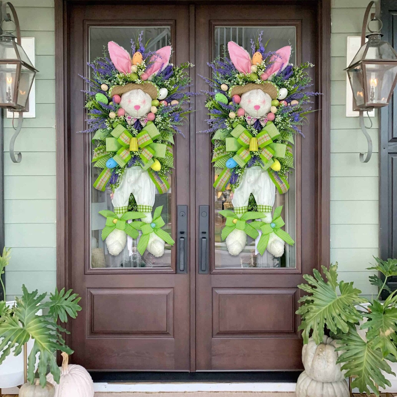 Spring Wreaths For Front Door: Spring Swags For Door - SKINMOZ MARKET