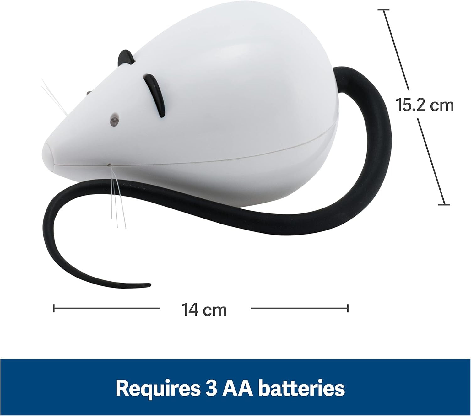 Automatic Electric Cat Toy – Interactive Mouse Teaser for Self-Entertainment & Active Play