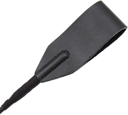 Real Riding Crop with Genuine Leather English Top 18"