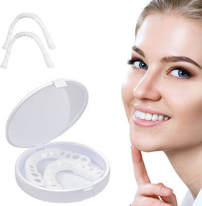 Smile Veneers Instant Snap-on Teeth Veneer - Upper & Lower Set