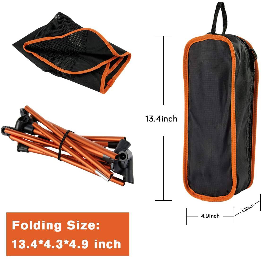 Portable Camping Lightweight Chair : Outdoors Freestyle Rocker  With Carry Bag 330lbs - SKINMOZ MARKET