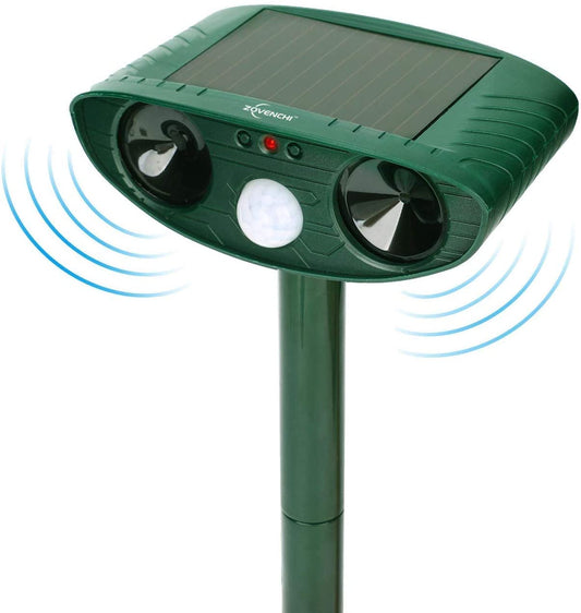 Solar Power Ultrasonic Animal Pest Repeller - SKINMOZ MARKET