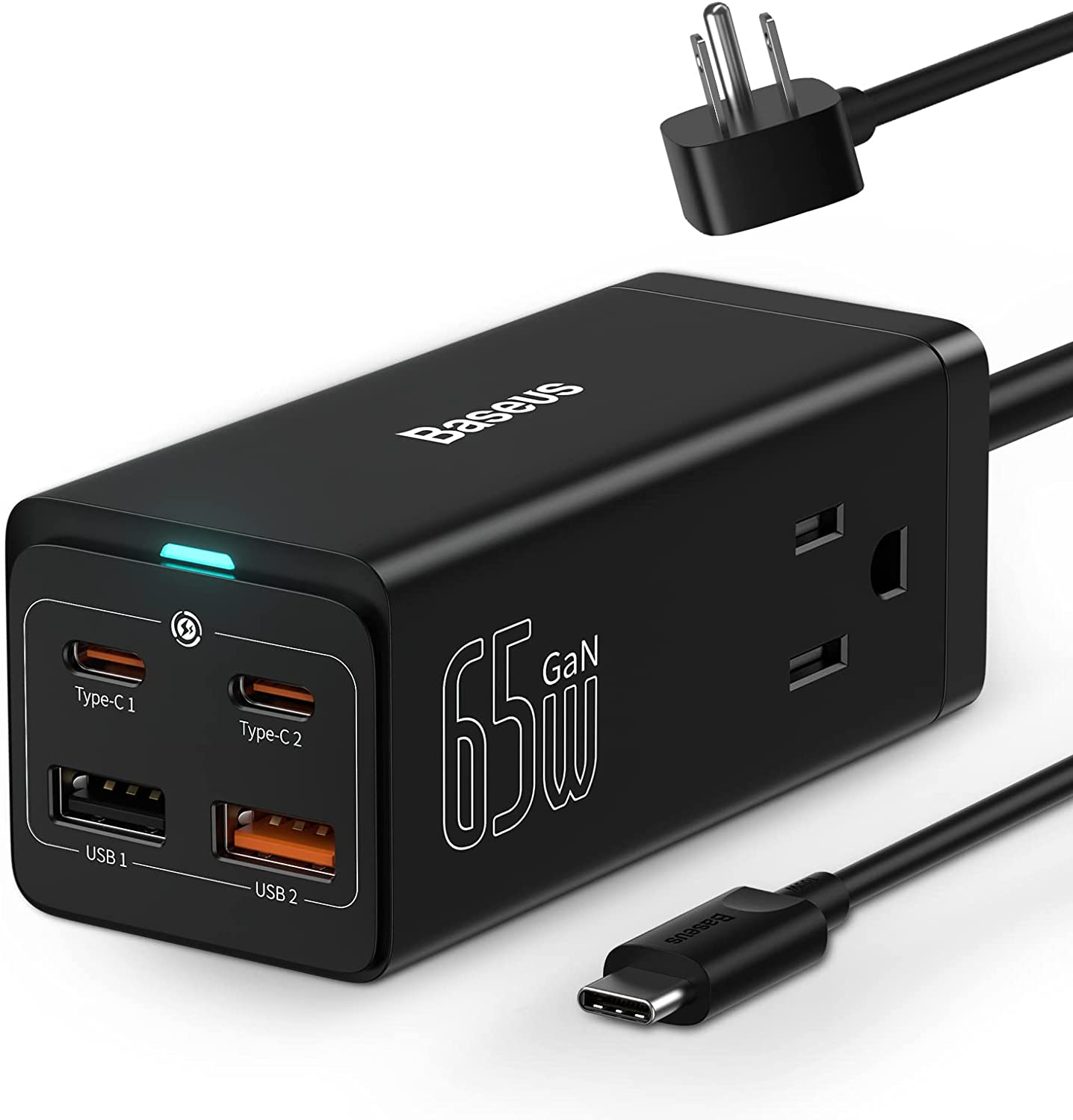 Gan Charger USB-C  : Fast Charging Multiport Charger For MacBook And Iphone - SKINMOZ MARKET