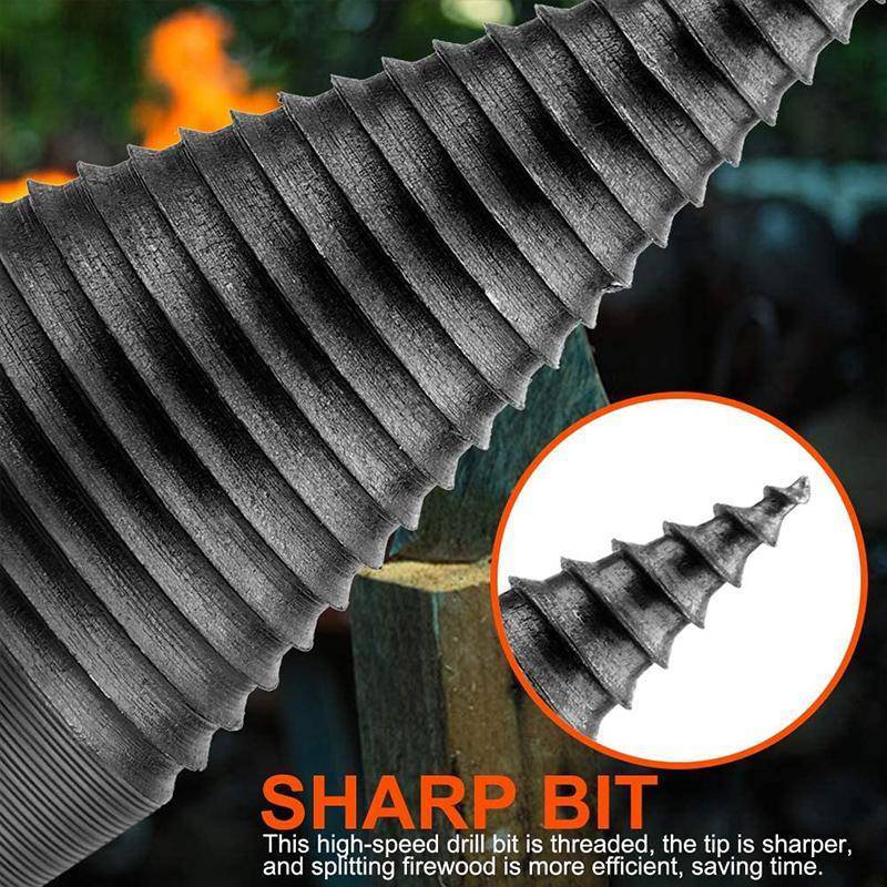 Hex Shank Original Firewood Drill Bit 32 - 42 MM For Drilling Wood - SKINMOZ MARKET