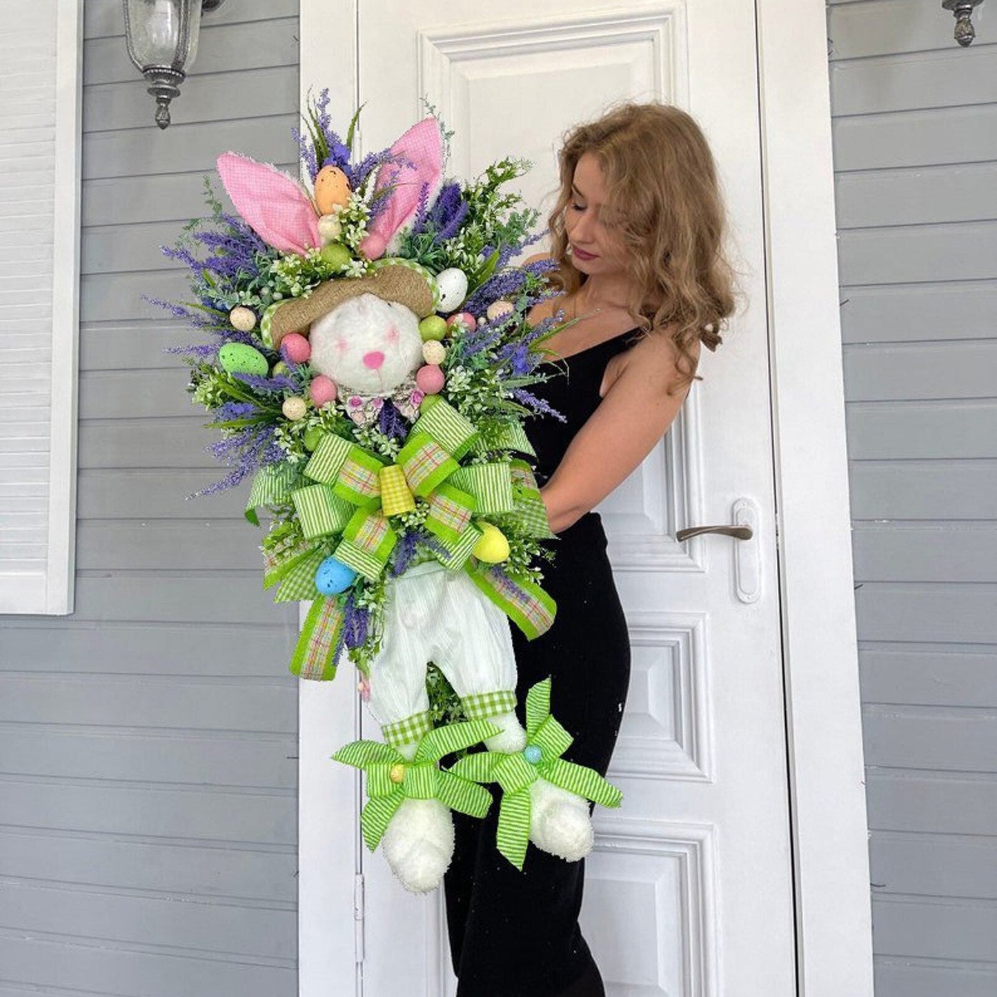 Spring Wreaths For Front Door: Spring Swags For Door - SKINMOZ MARKET
