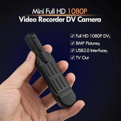Pen Small Camera: Camera Video And Audio Recording HD 1080P