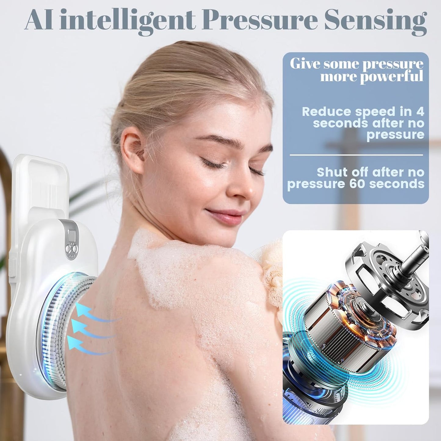 Electric Shower Brush for Body