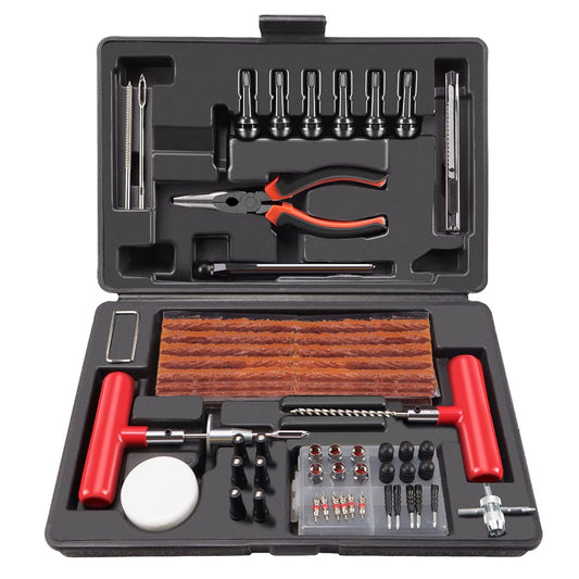 Tire Repair Kit for Tubeless Tires : 98 Pcs For Cars, Trucks, Motorcycles - SKINMOZ MARKET