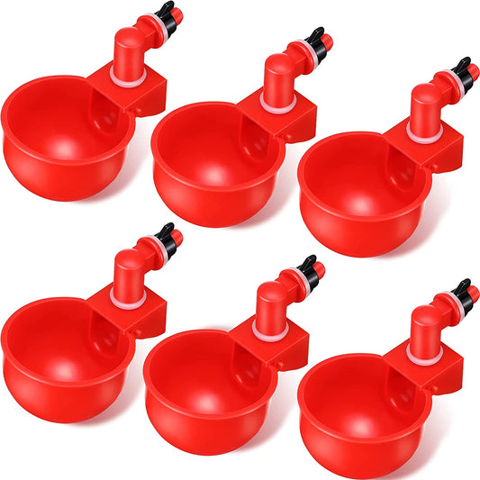 Automatic Chicken Cup Waterer : Auto Poultry Water Cup - SKINMOZ MARKET