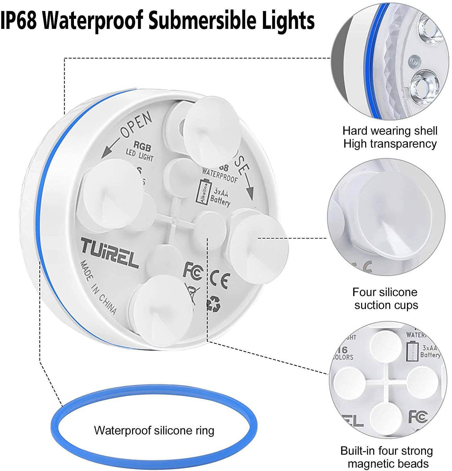 Led Lighting Pool Underwater : Submersible Led Waterproof For Inside Pool - SKINMOZ MARKET