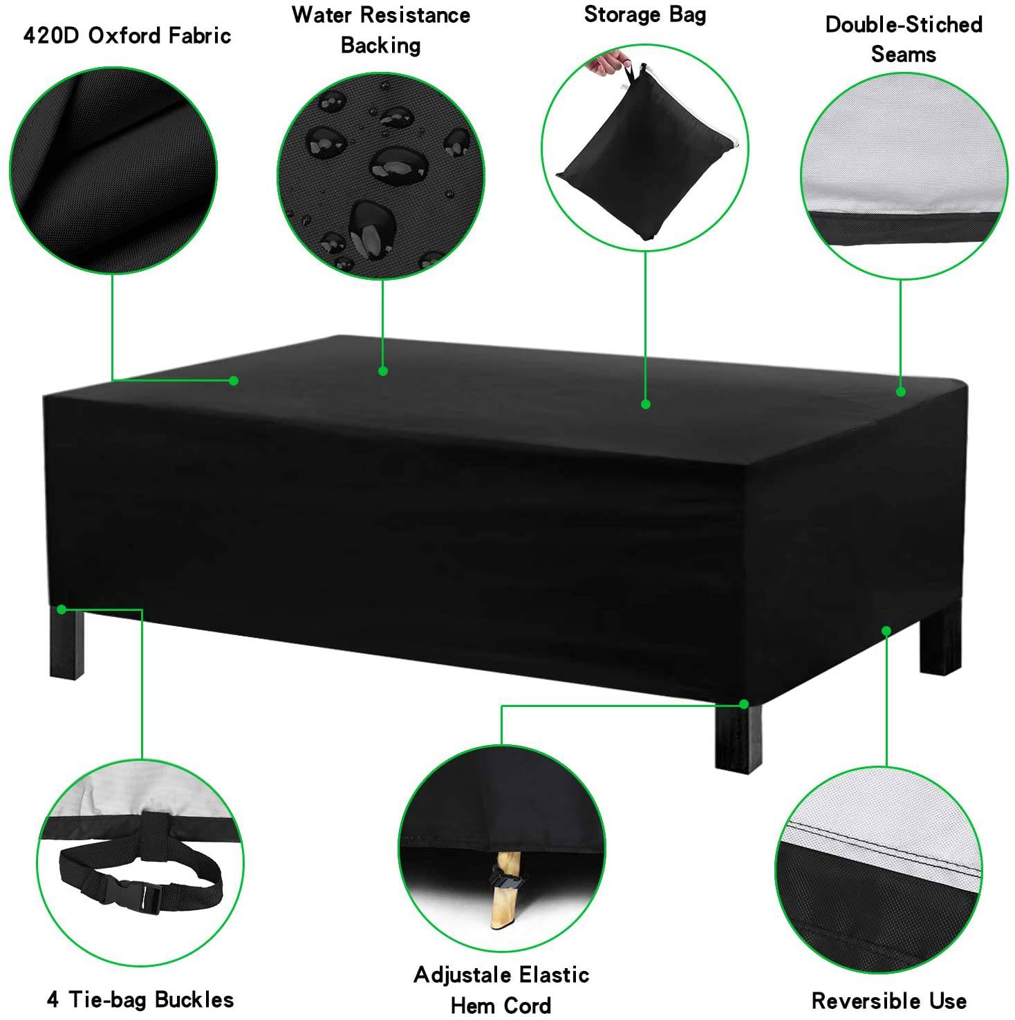 Patio Table Chair Covers - Sofa Cover Super Large Waterproof Patio Garden - SKINMOZ MARKET