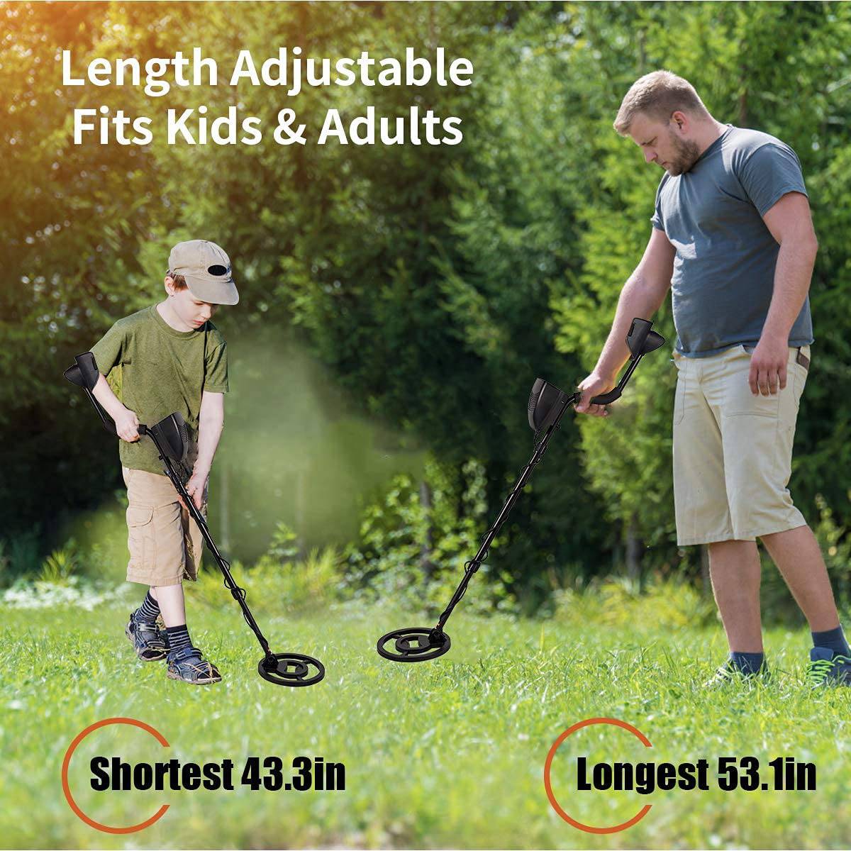 Gold Metal Detector Waterproof : Underwater Gold Finder Deep Ground For Beginners And Kids - SKINMOZ MARKET