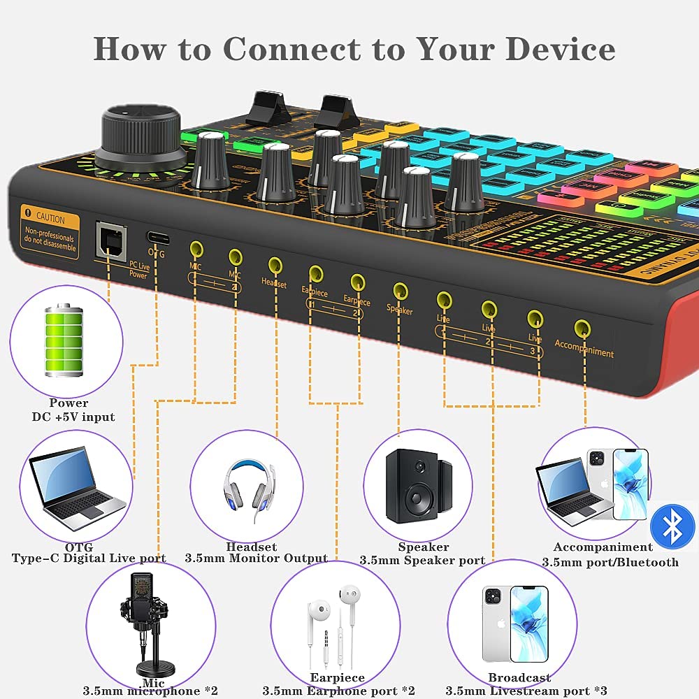 Voice Changer Live Board : Sound Mixer, Multiple Effects Streaming And Recording - SKINMOZ MARKET